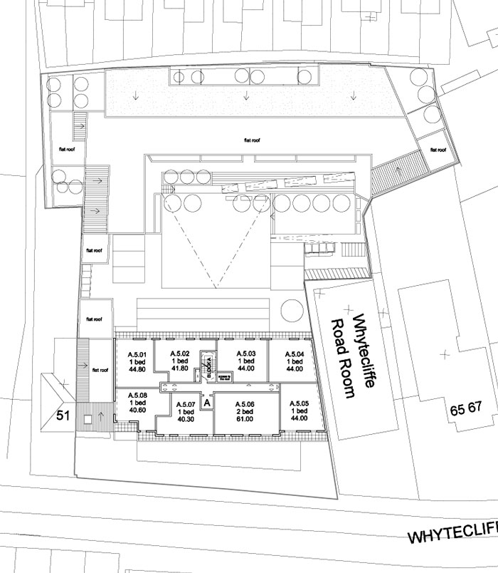 proposed fifth floor plan