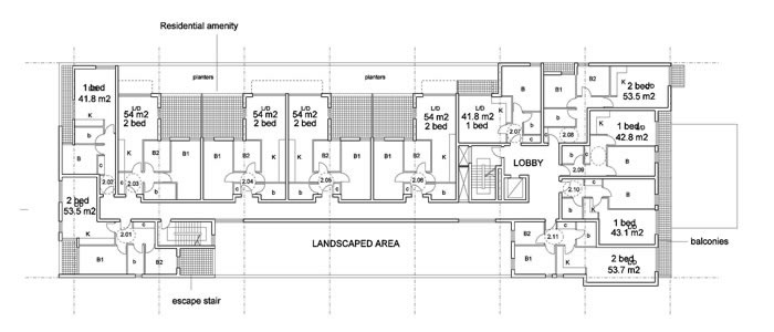 typical floor plan