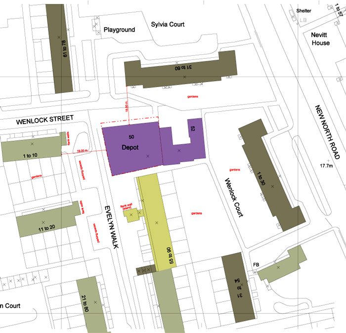 existing site plan