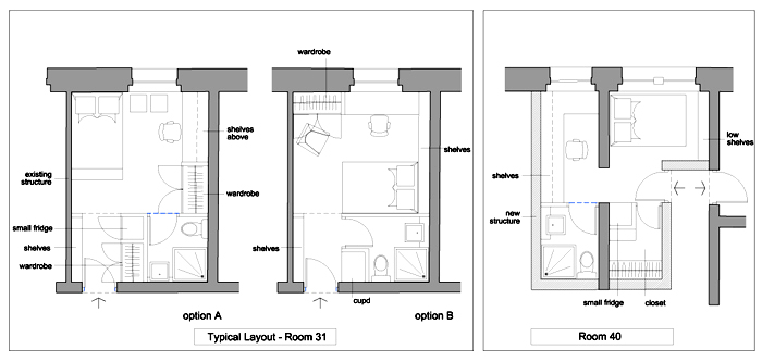 typical rooms